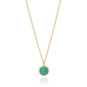 ANNA BECK Playa Turquoise Pendant Necklace